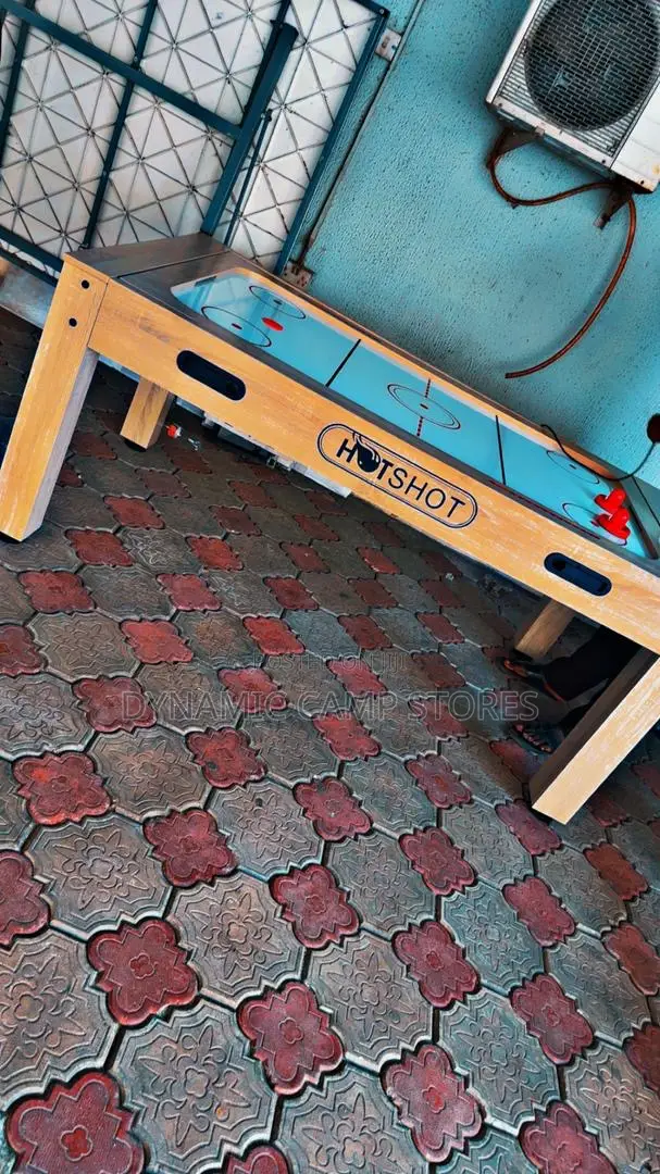 6ft 4 In 1 (Snooker, Airhockey, Table Tennis, Dining Table)