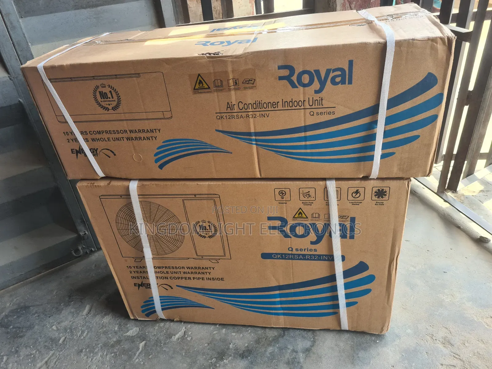 Royal Inverter 1.5hp Air Condition Energy Smart.