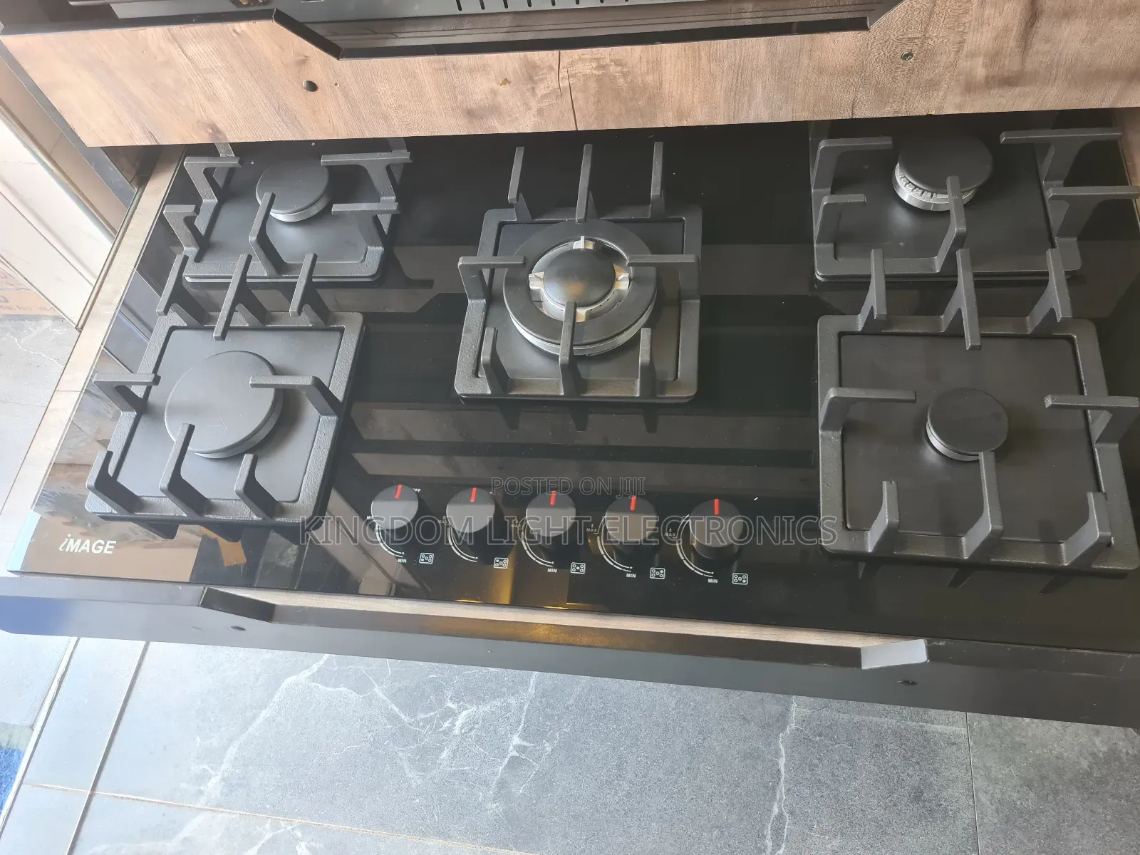 Image Luxury 5 Burners Inbuilt Gas Cooker 60x90cm