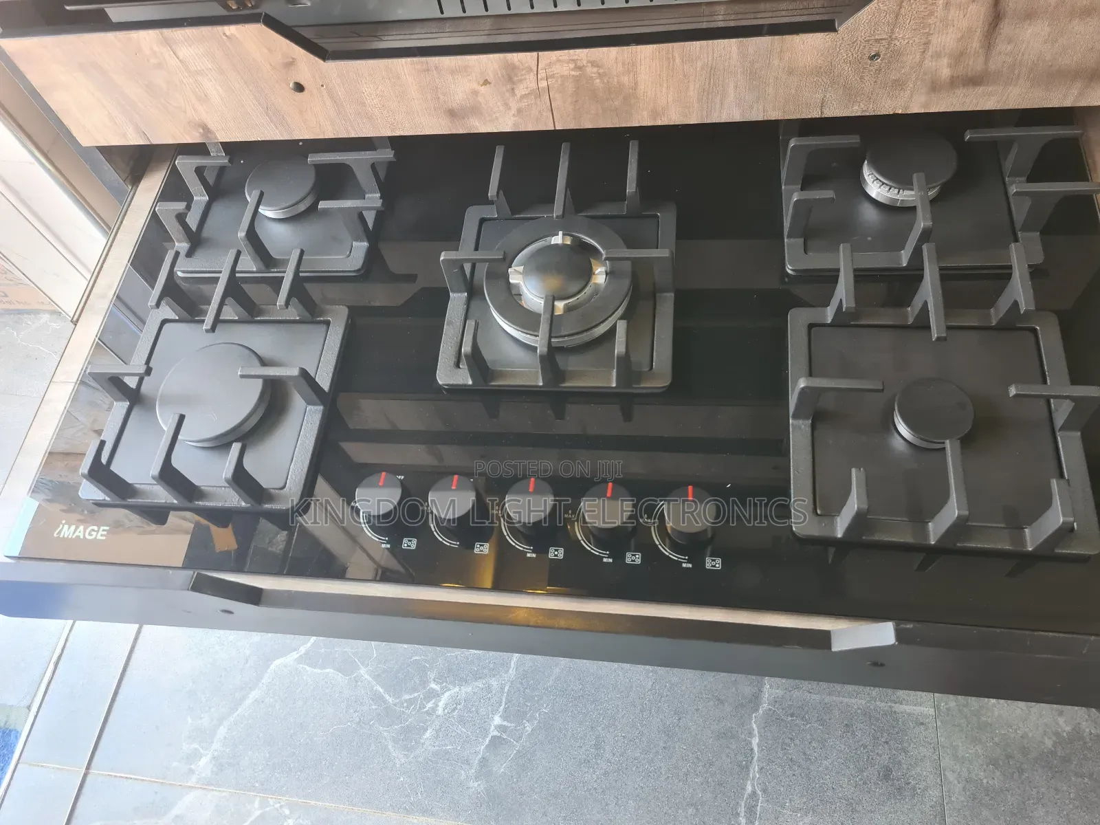 Image Luxury 5 Burners Inbuilt Gas Cooker 60x90cm