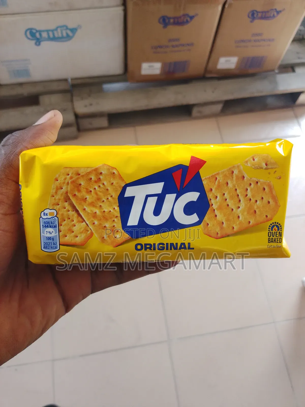 Tuc Original Crackers Biscuit 24x100g