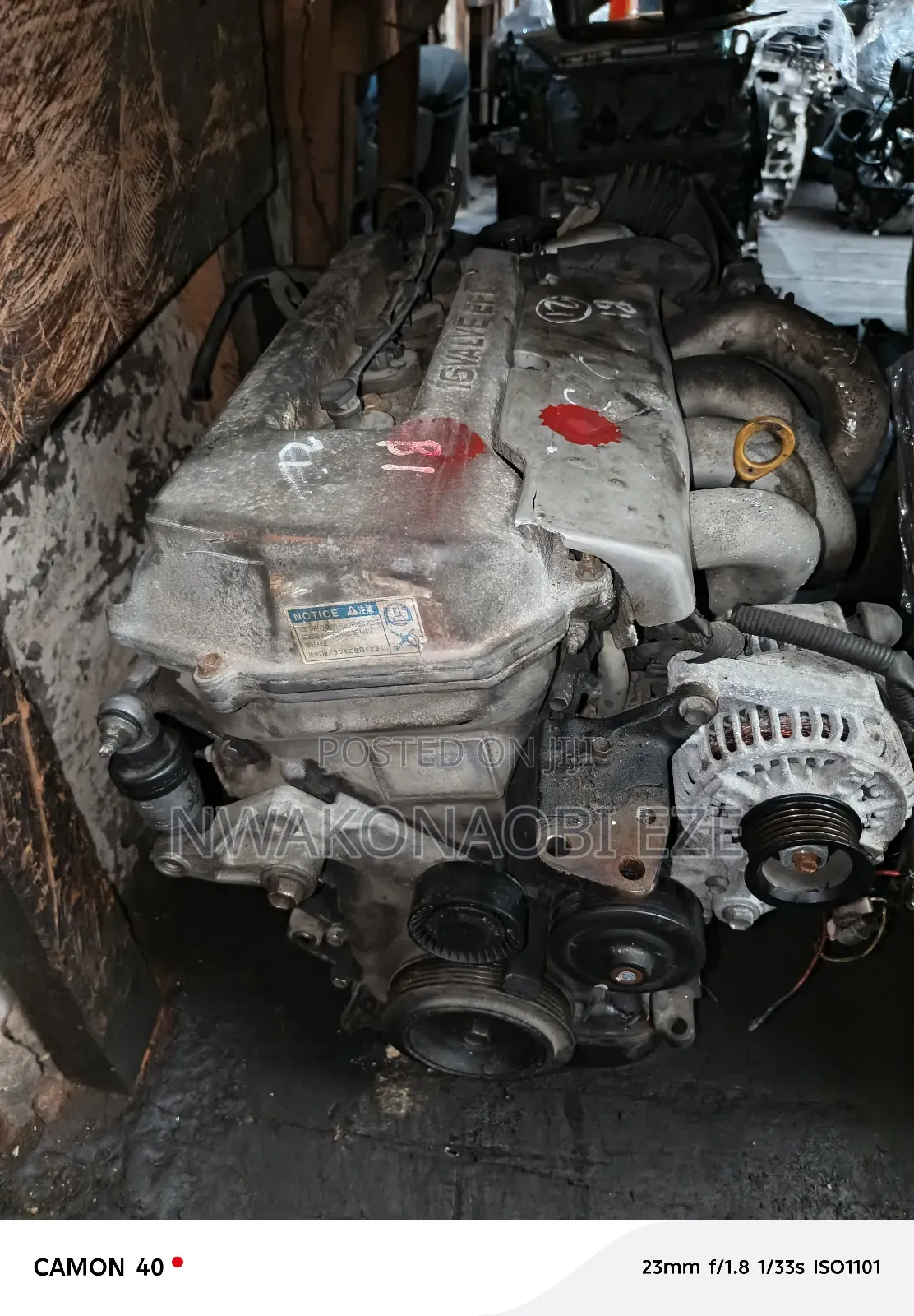 1zz Engine for Toyota Corolla 2000 Model Plug Wire