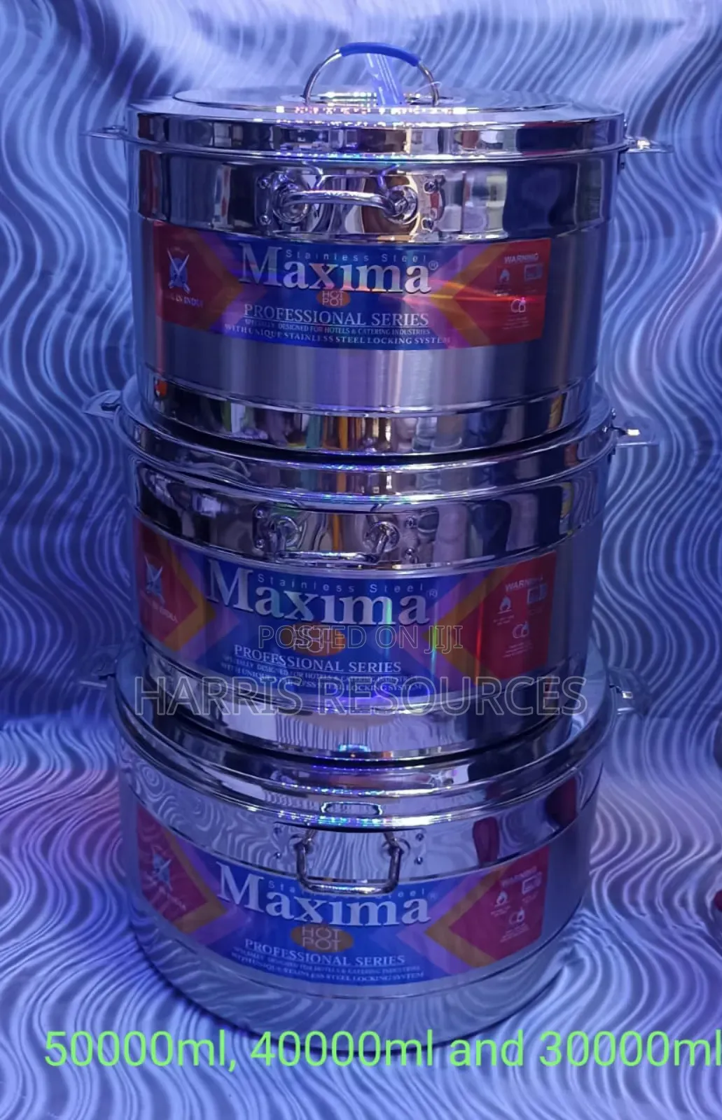 Large Maxima Pots - 3 PCS