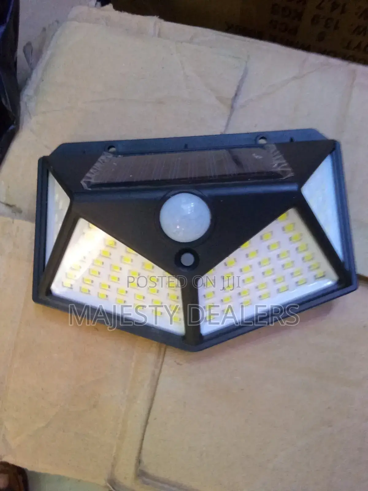 Solar Street Light All on One Solar Street Light Black Body