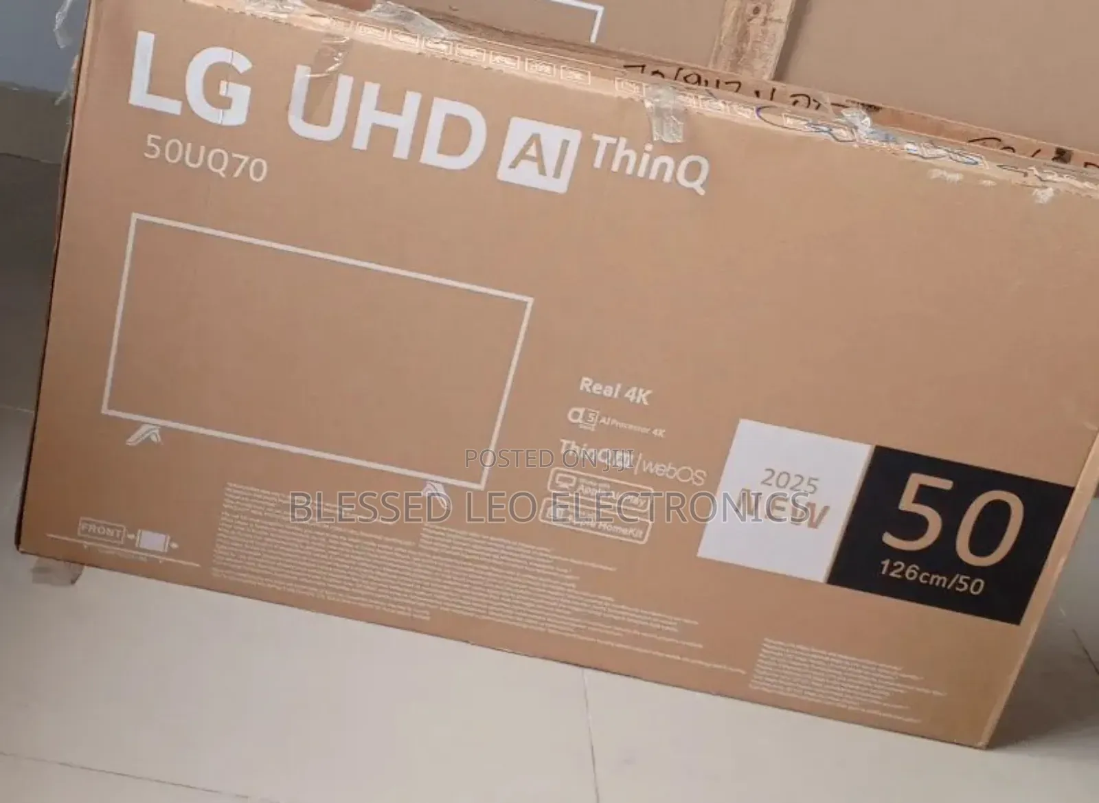 50 Inches Android Showcasing Tv