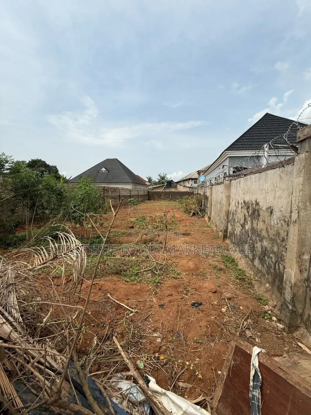 Half Plot of Land for Sale in an Estate