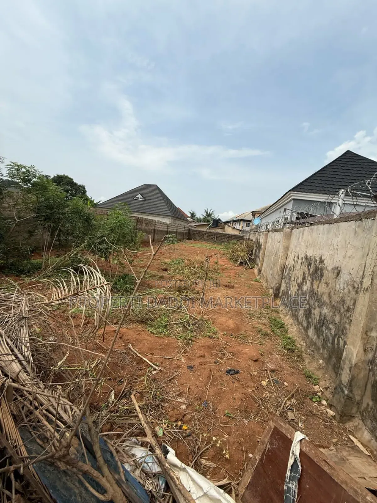 Half Plot of Land for Sale in an Estate