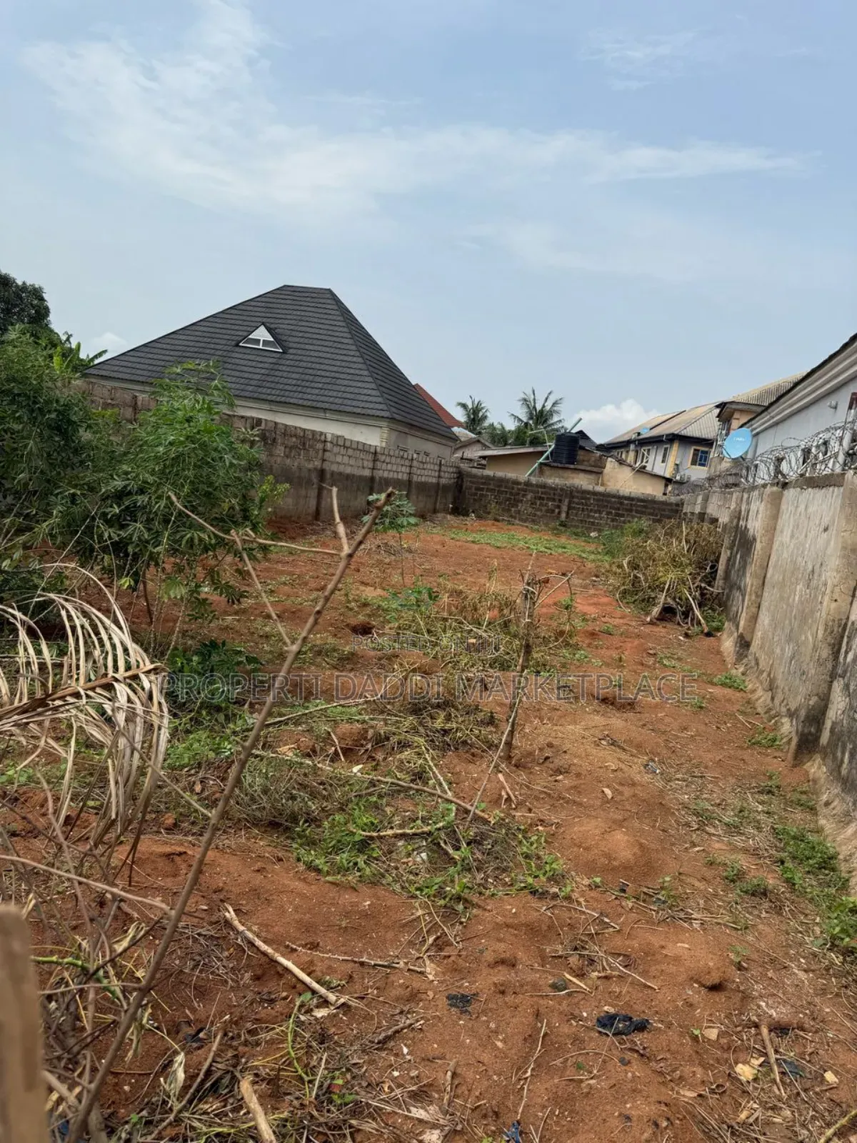 Half Plot of Land for Sale in an Estate