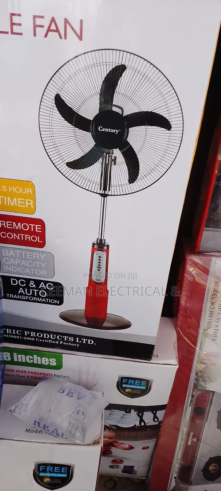 Century Rechargeable Fan