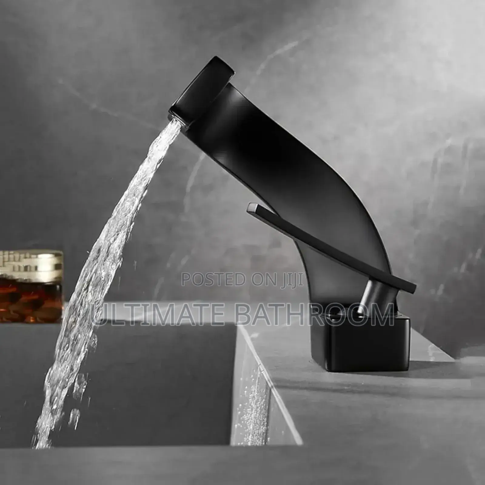 Elegant Black Basin Mixer Tap