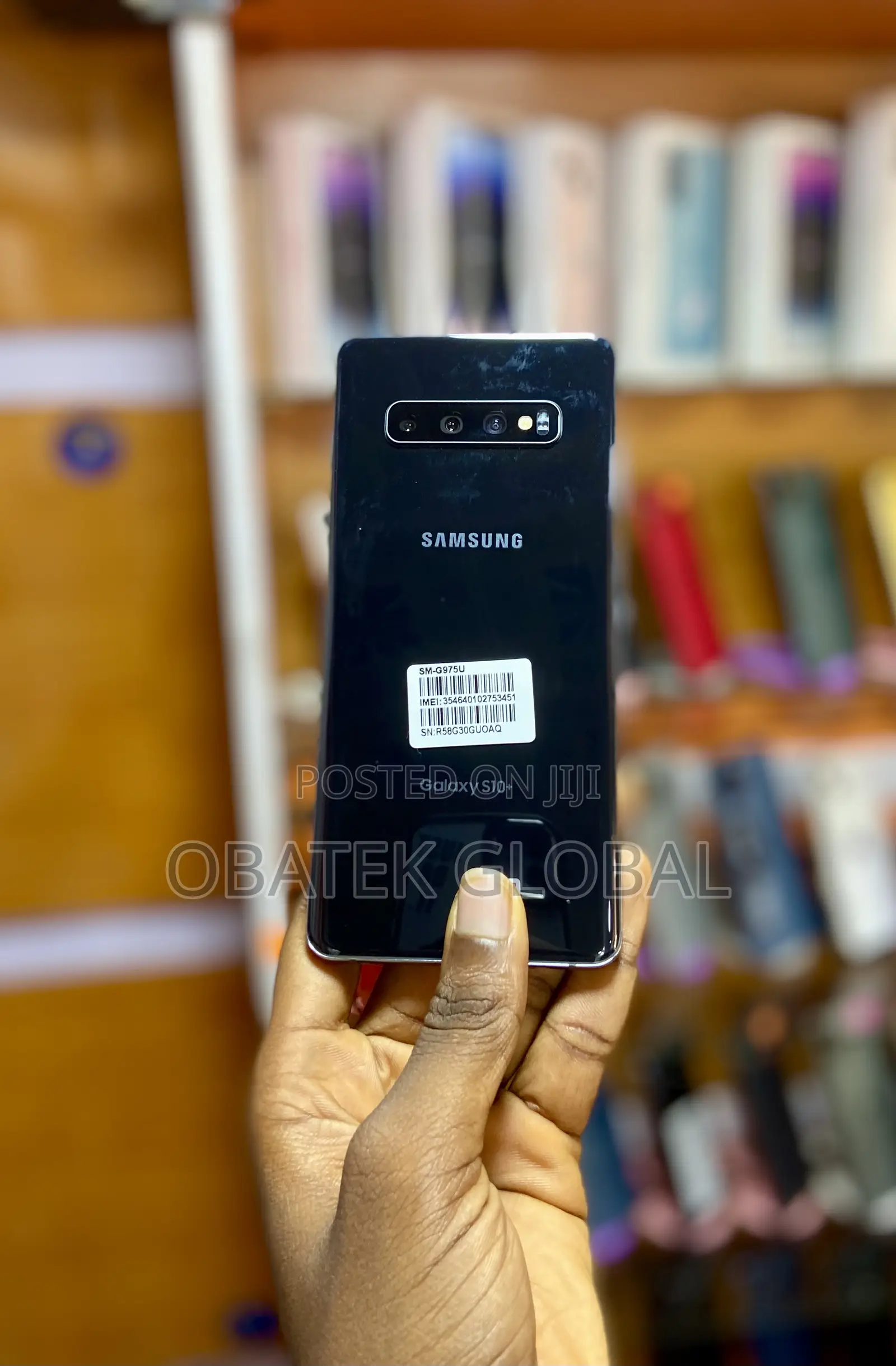 Samsung Galaxy S10 Plus 128 GB Black