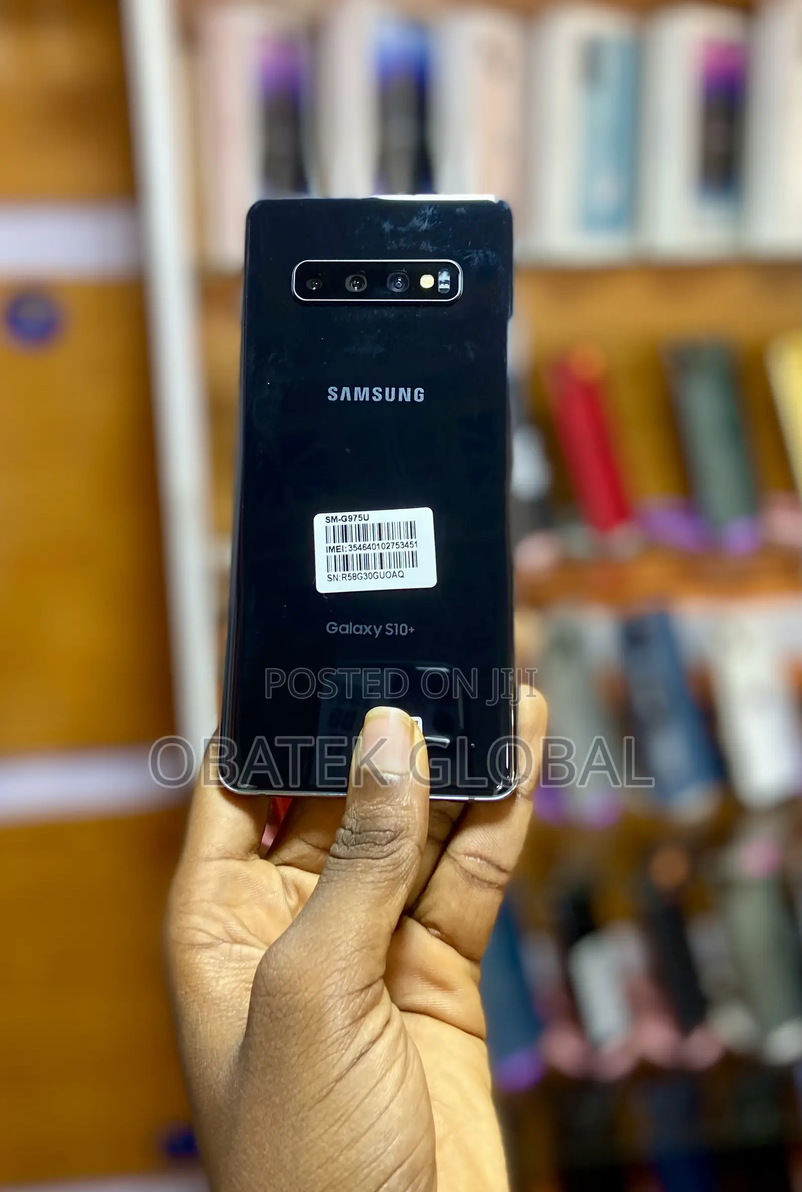 Samsung Galaxy S10 Plus 128 GB Black