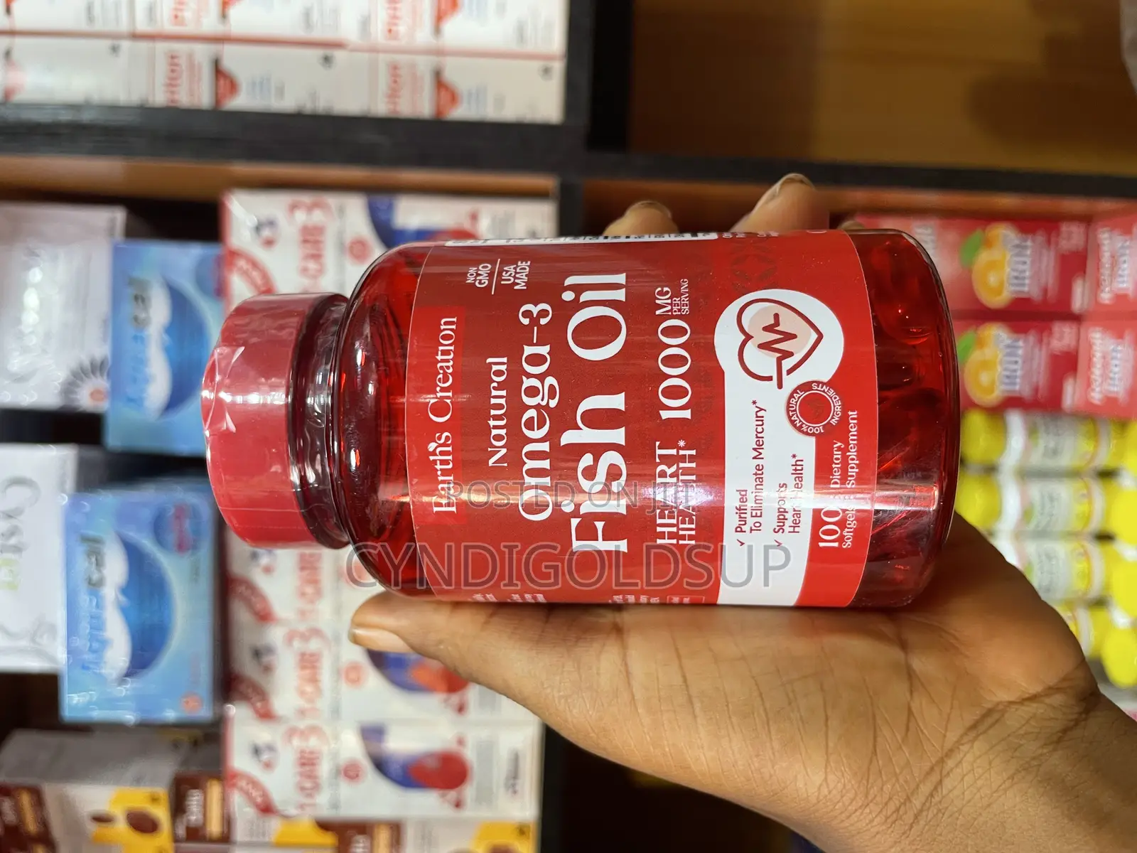 Earth Creation Omega 3 Fish Oil