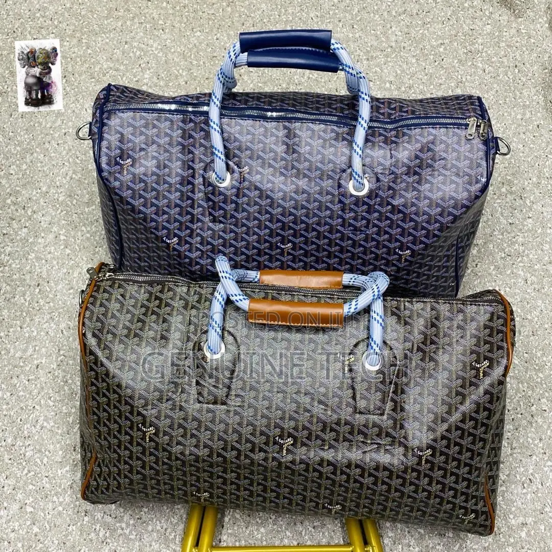 *Quality Goyard Leather Duffle Bags & Backpack 🎒 (Set)