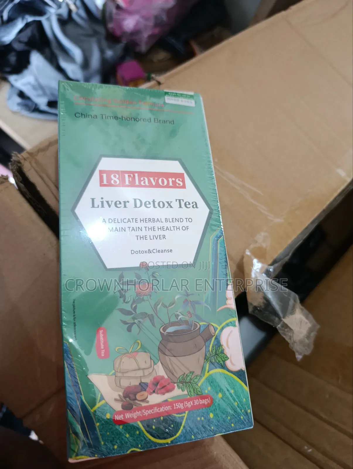 18 Flavors Liver Detox Tea 30 Teabags /100pcs