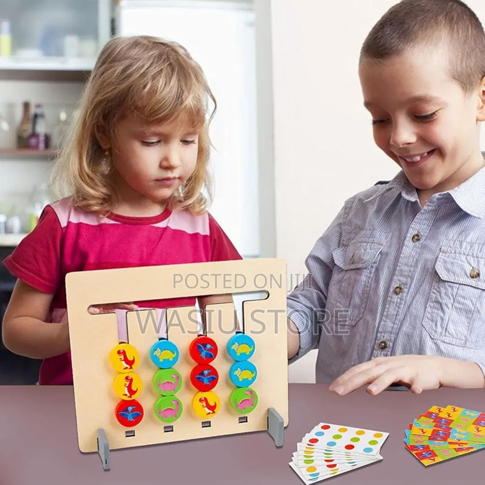 Montessori Slide Puzzle for Toddlers Kids
