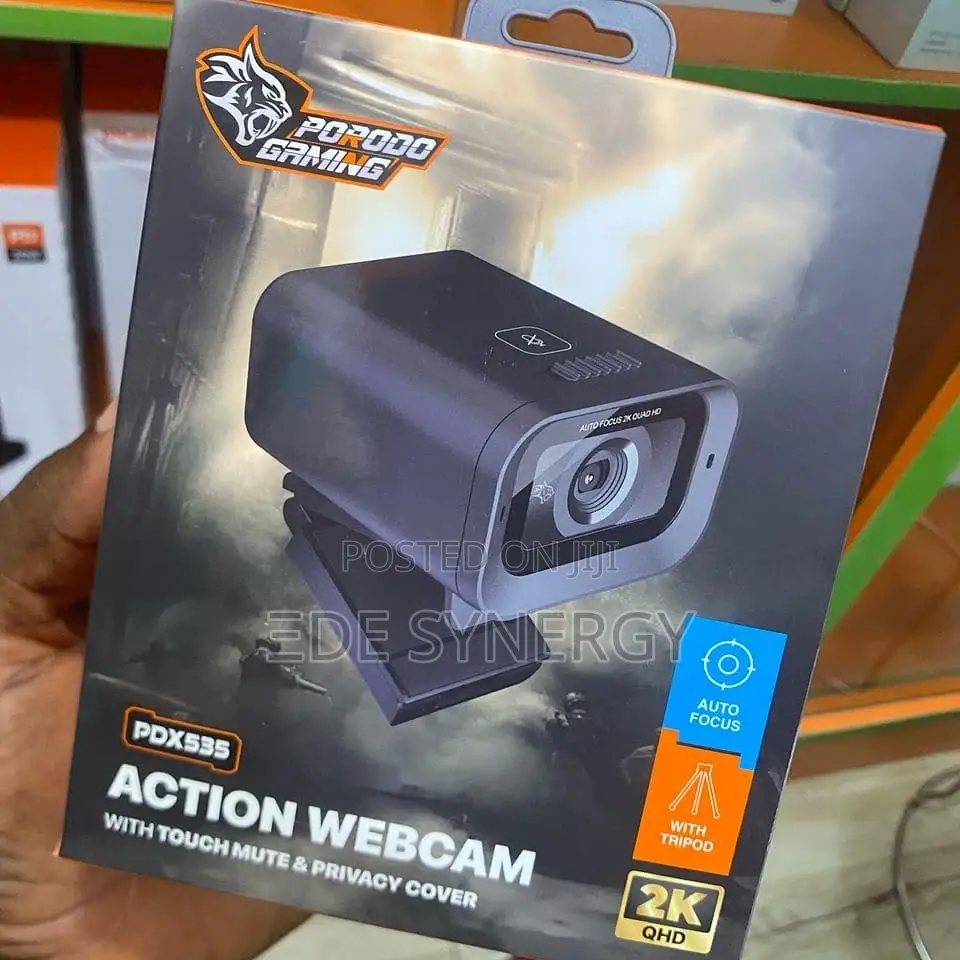 Porodo Gaming Action Webcam Pdx535.