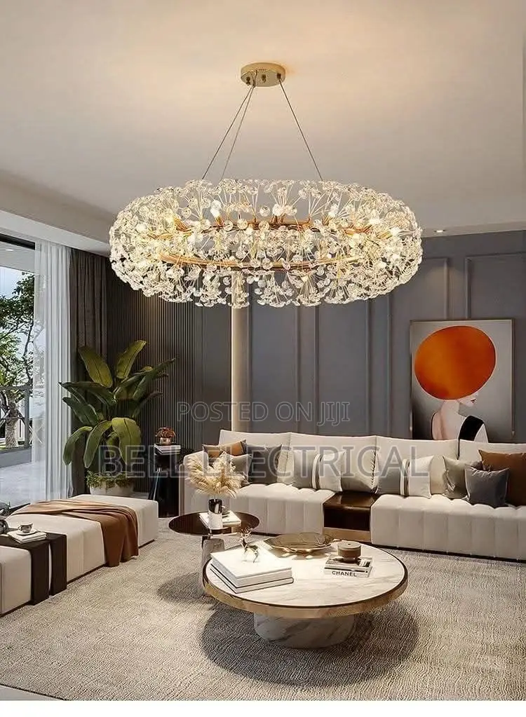 X2-Designer Dandelion Crystal Pendant Chandeliers