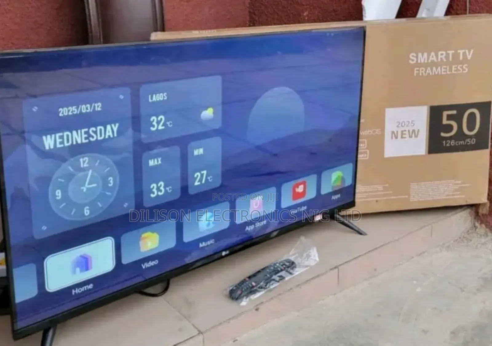 Brand New Lg 50" Smart Tv