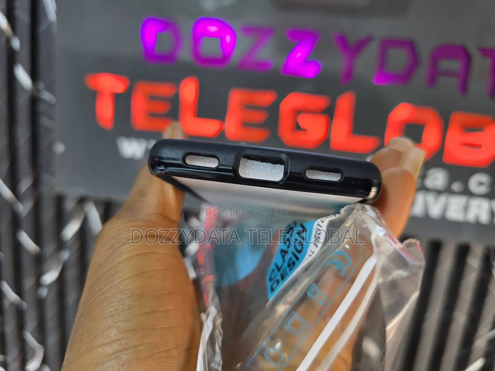 Google Pixel 7a Black Back Phone Case