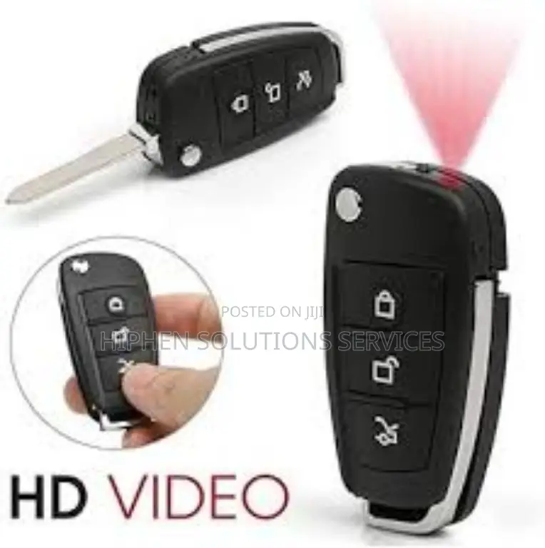 Hd Car Key Fob Keychain Video Recording DVR