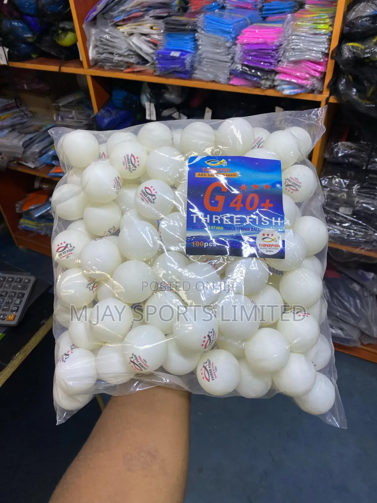 100 Piece Table Tennis Balls