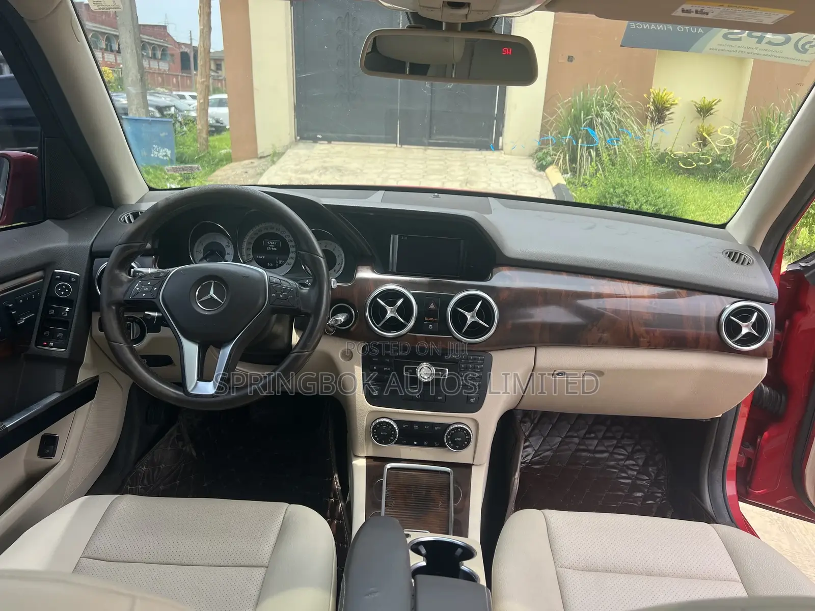 Mercedes-Benz GLK-Class 350 4MATIC 2014 Red