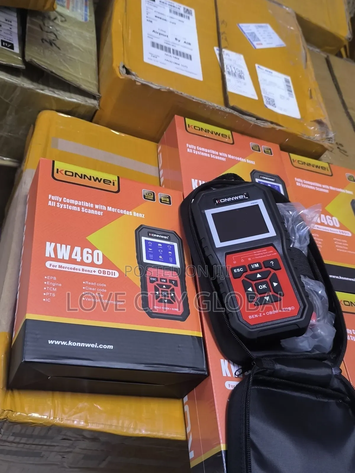 Konnwei Kw460 Obd2 Mercedes-Benz Car Scanner Diagnostic Tool