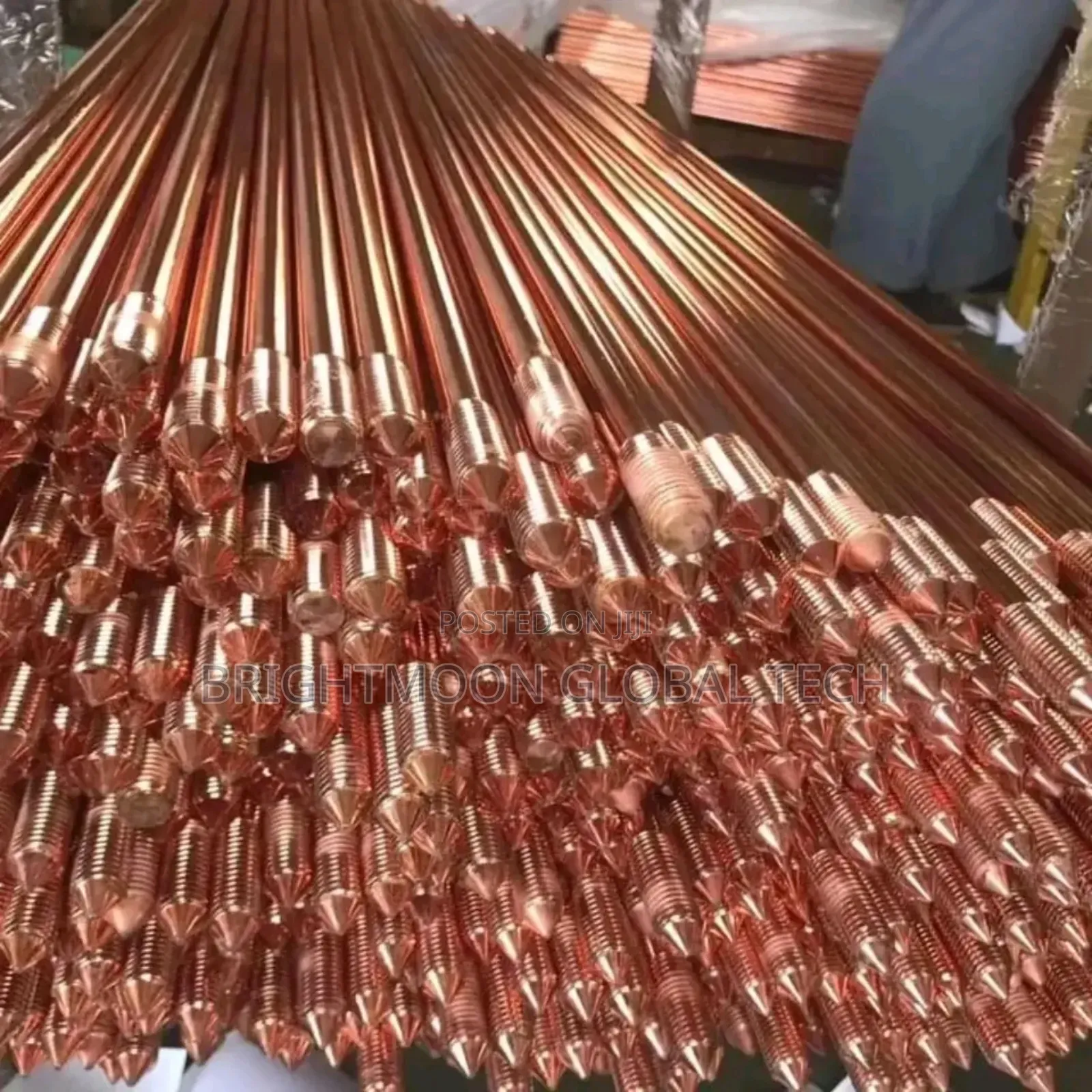 Original Copper Earth Rod , Pure Copper Earth Rod 100%