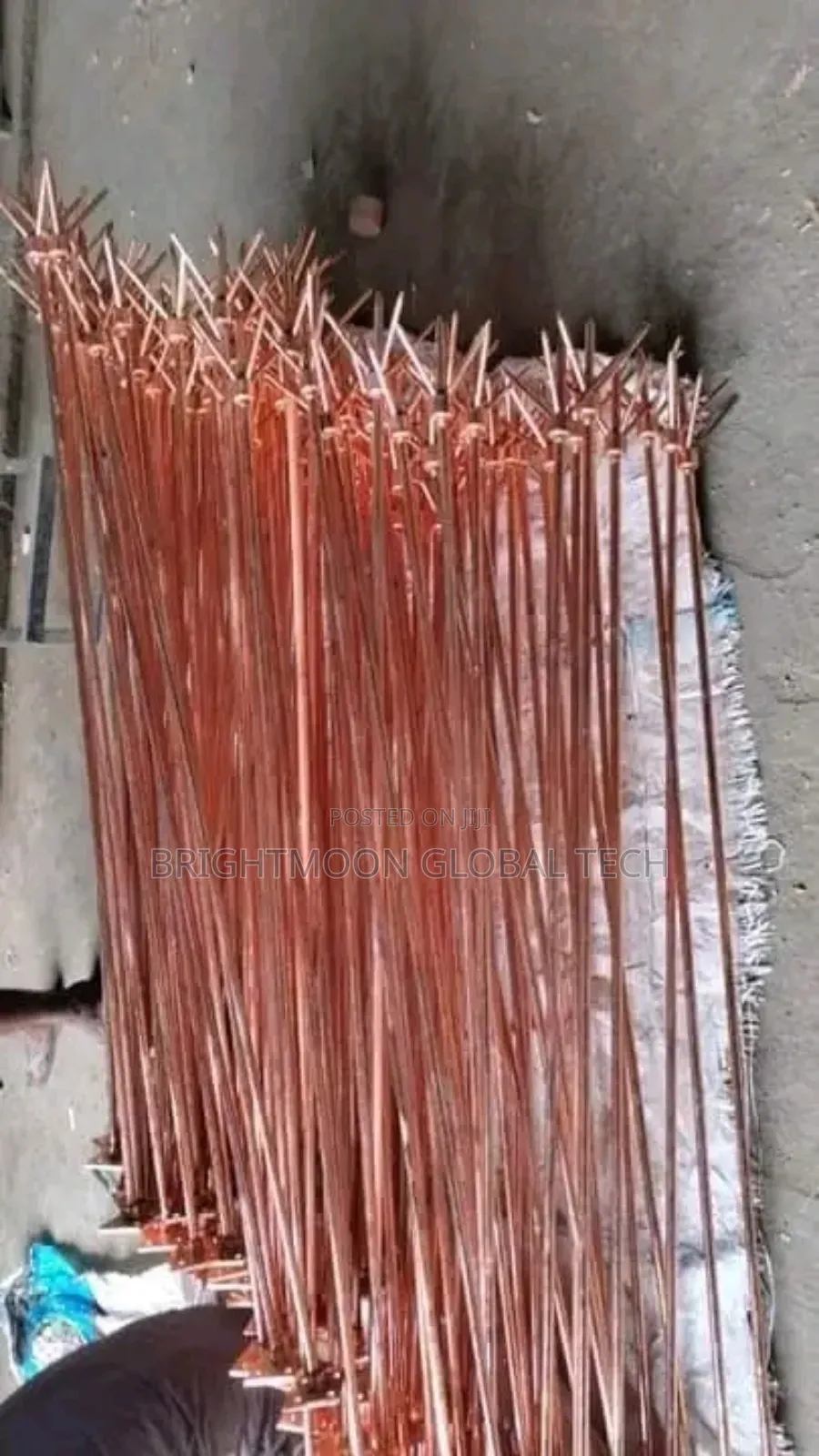 Original Copper Earth Rod , Pure Copper Earth Rod 100%