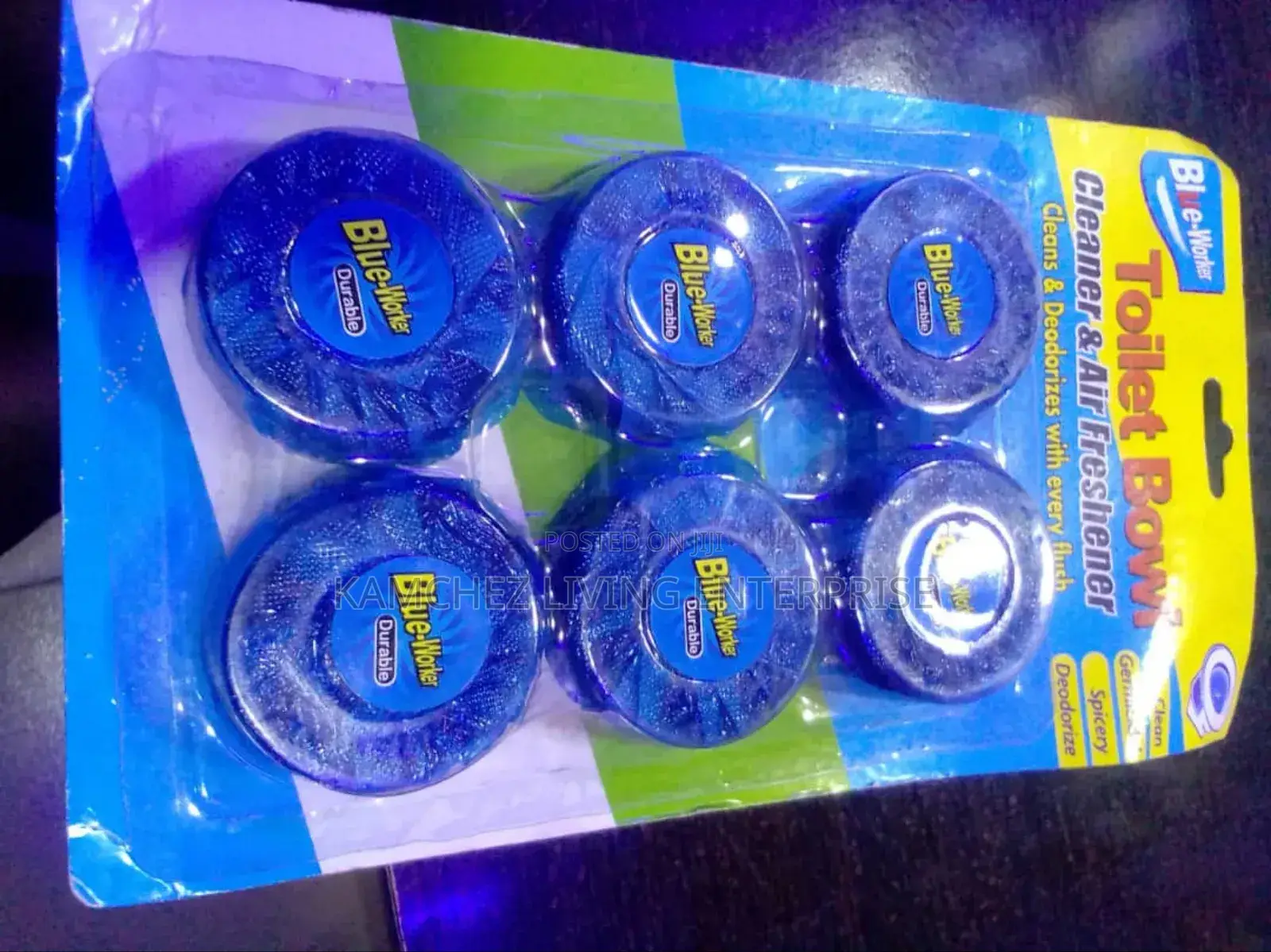 Toilet Bowl Air Cleaner and Air Freshener