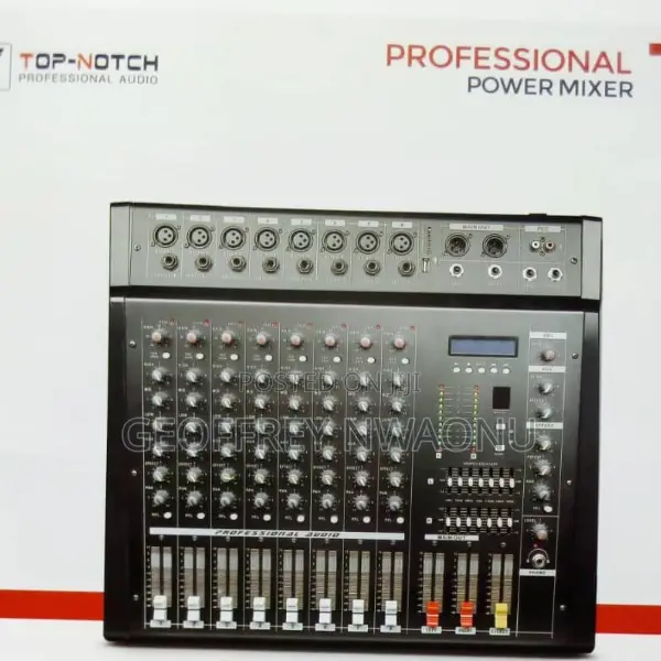 Top-Notch Ta Series Power Mixer|Channel Audio Mixer| 8/12/16
