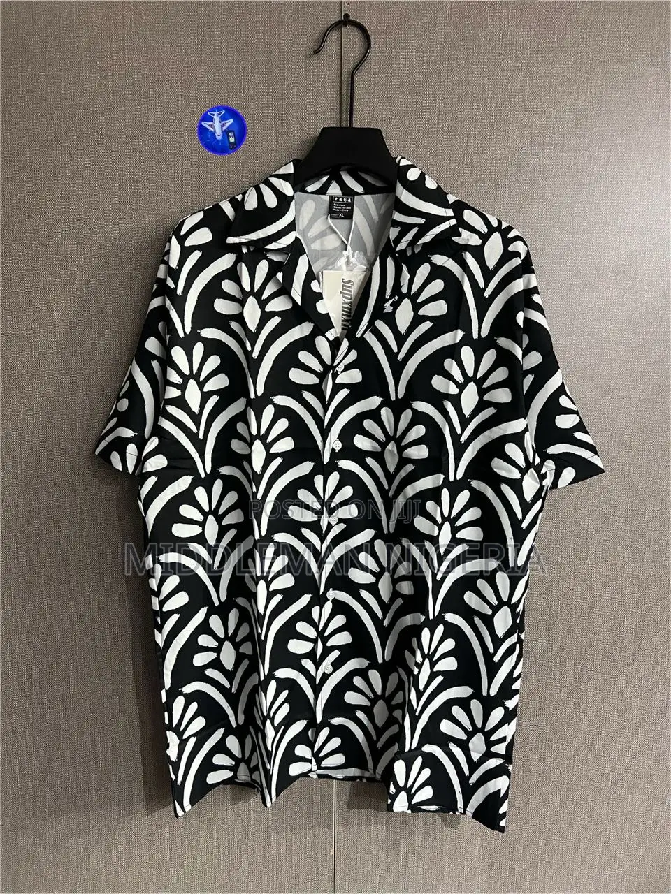 Men Casual Beach Wear Vintage Short Sleeves Shirt