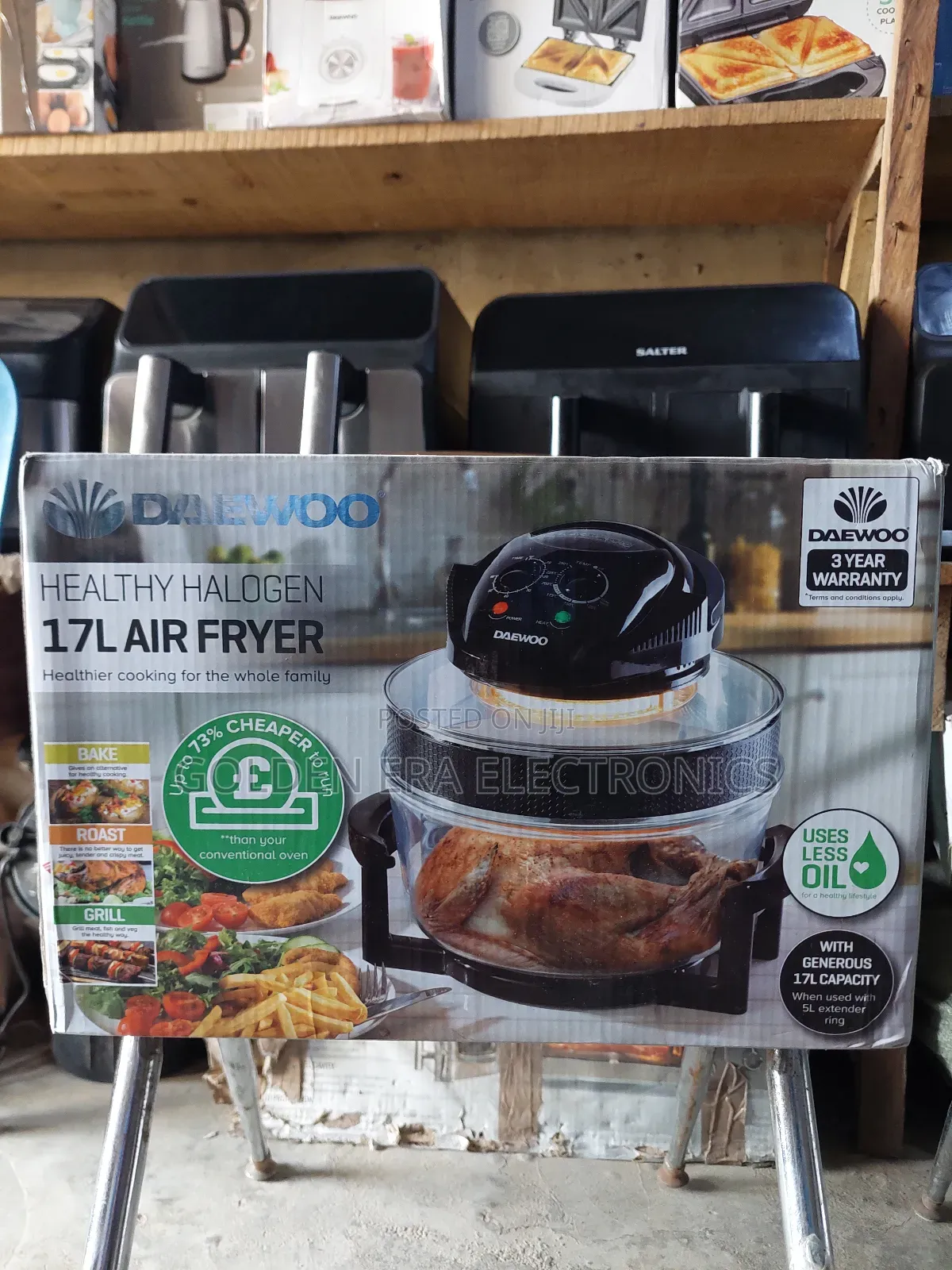 17litrs Daewoo Air Fryer