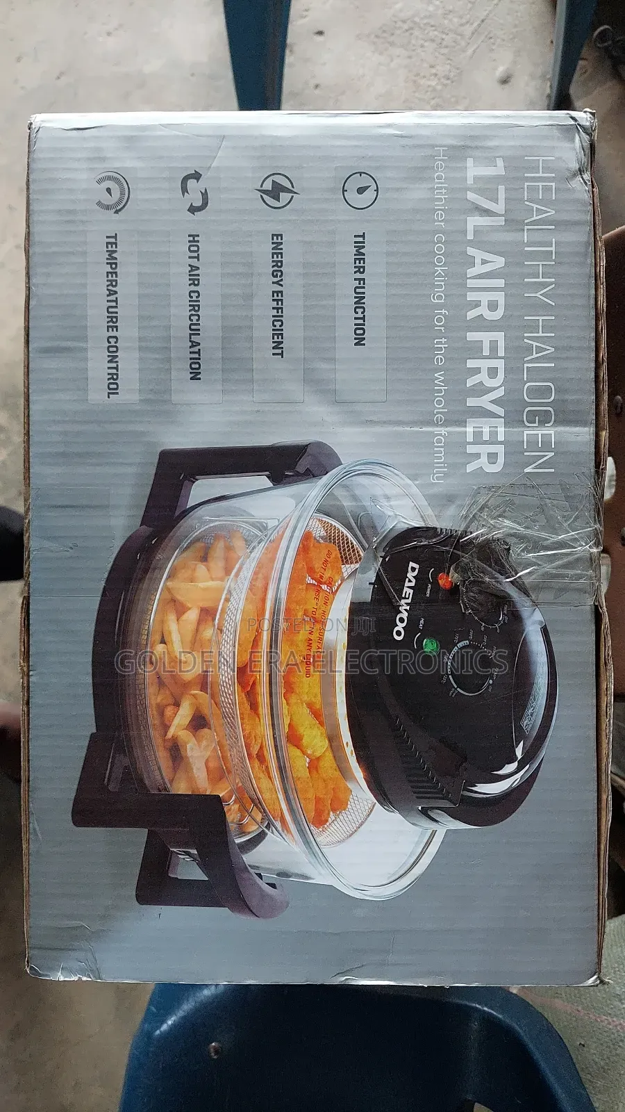 17litrs Daewoo Air Fryer