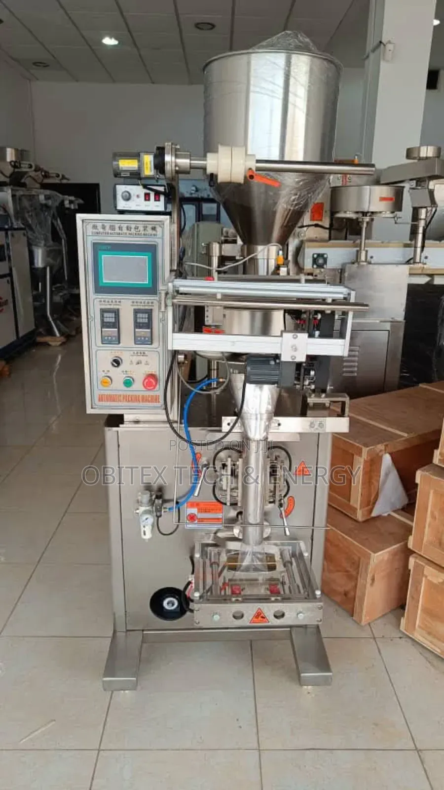 Automatic Sauce Packing Machine| Peanut and Plantain Sealing