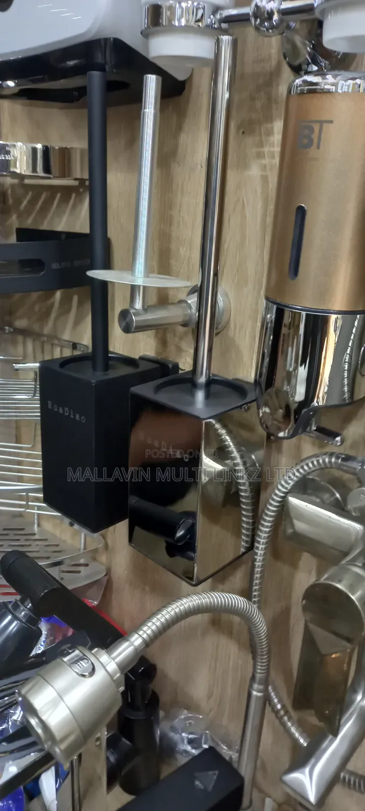 Square Toilet Brush and Holder