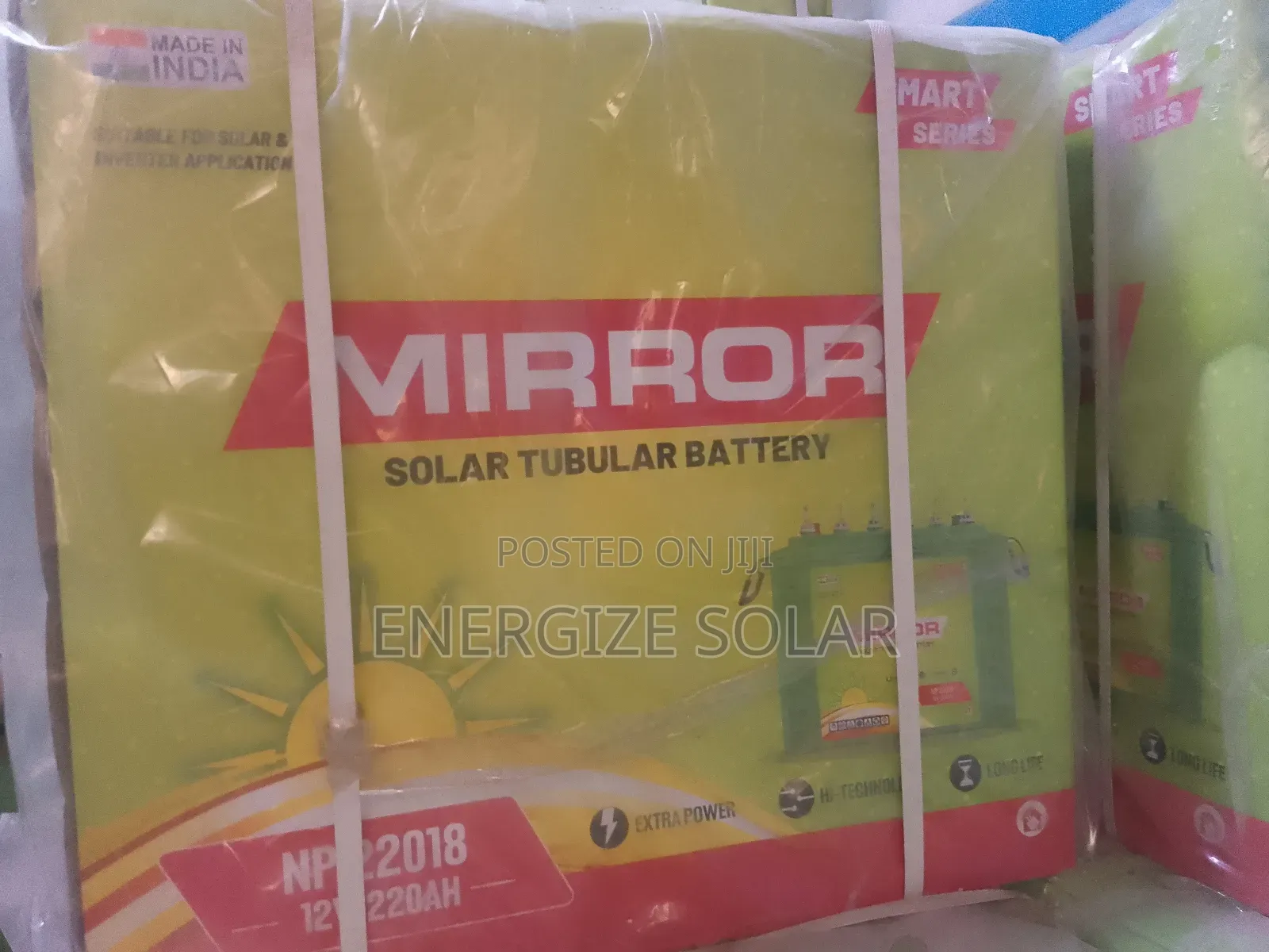 12v 220a Mirror Tubular Battery