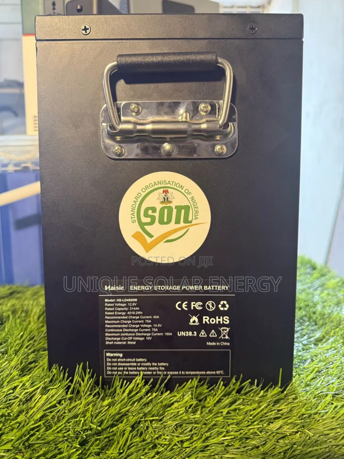 Haisic 4kwh (314ah) Lithium Battery