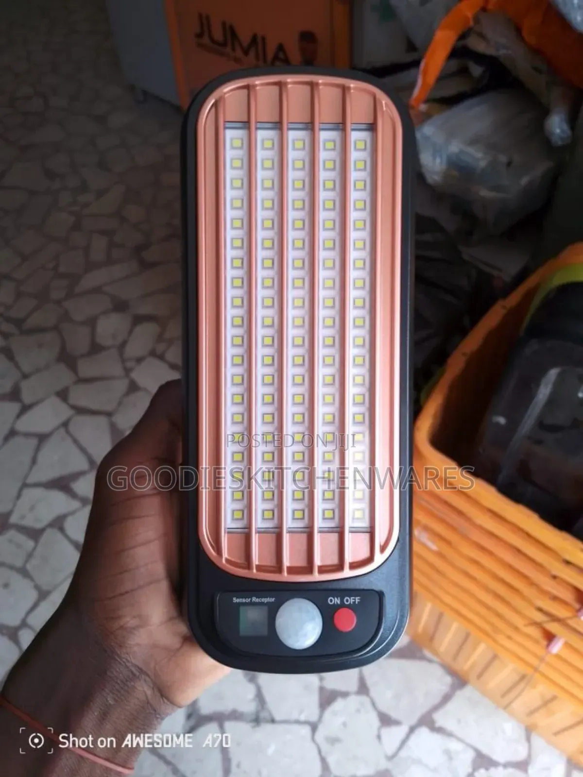 Sensor Rechargeable Solar Street Light