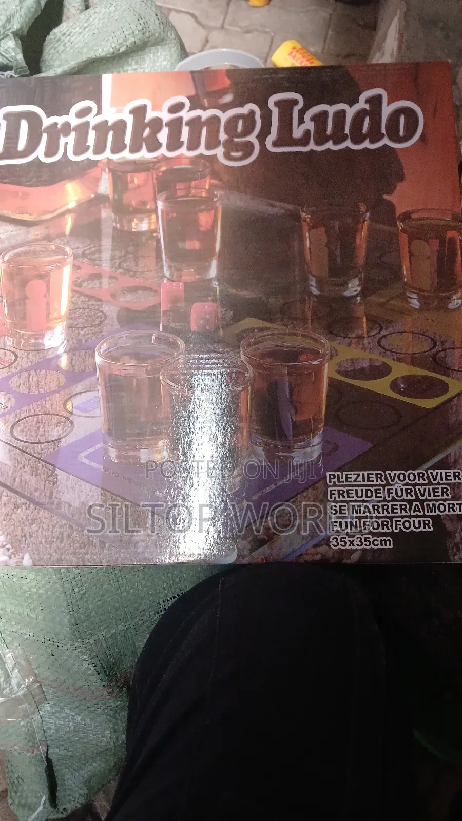 Drinking Glass Ludo Game