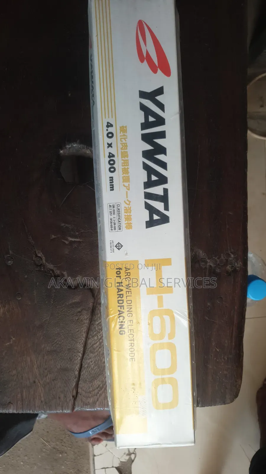 Yawata Welding Rod Hardfacing (H-350c) Size 3.2 Mm. X 350 Mm