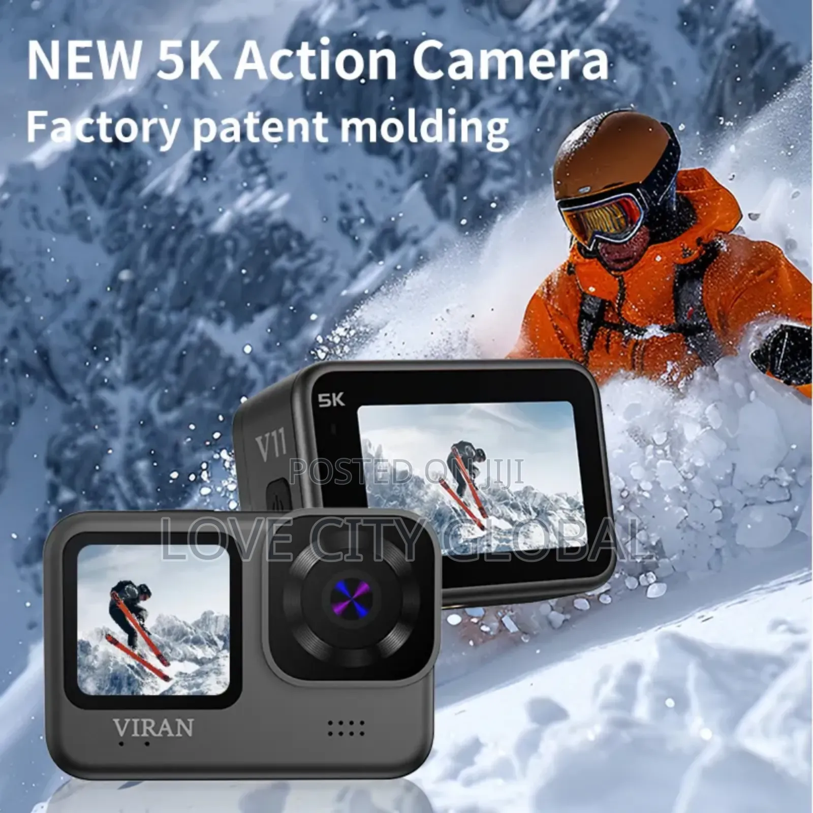 Viran V11 Wifi Hd Sport Camera Dual Colour Action Camera