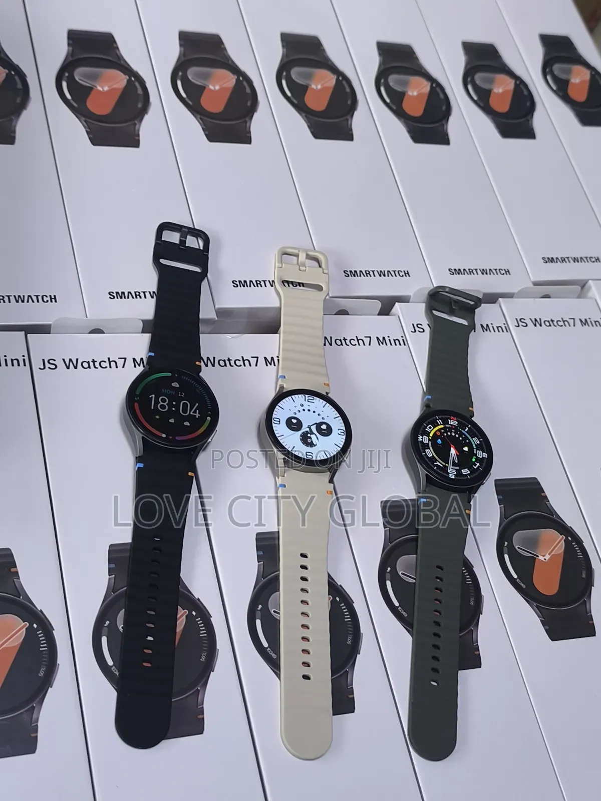 Js Watch7 Mini Amoled Hd Unisex Smart Watch Sport Fitness