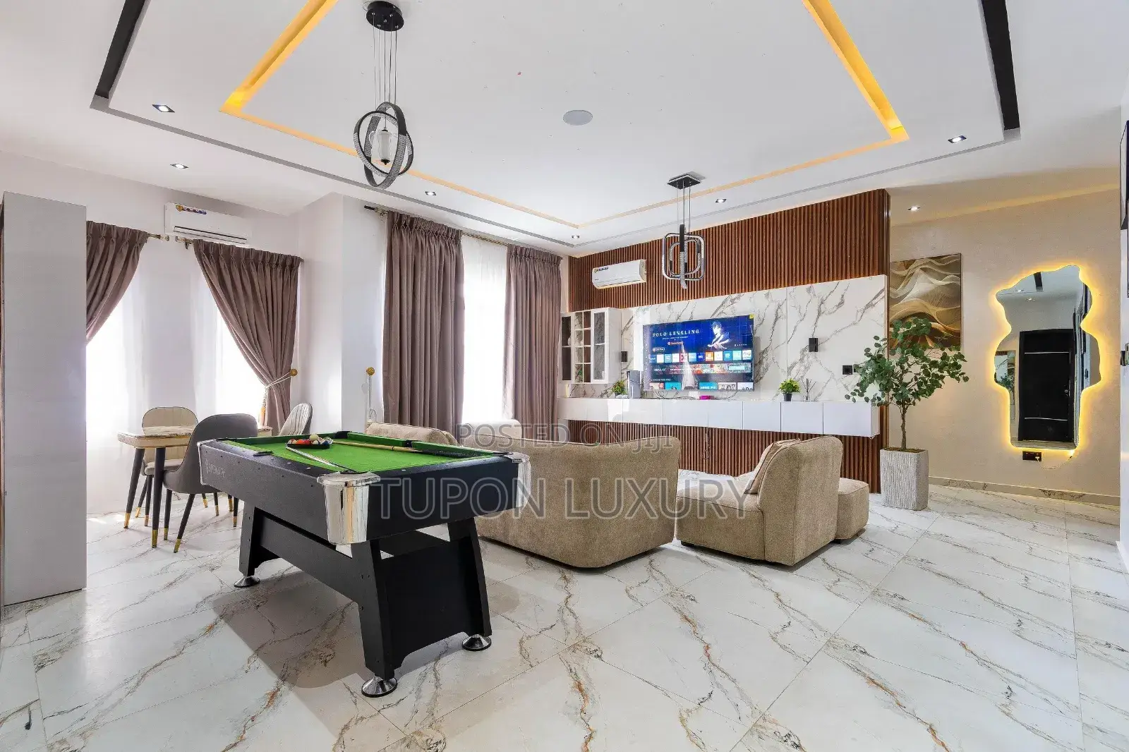 Luxury 2bedroom With Pool, Gym, Snooker Ps5