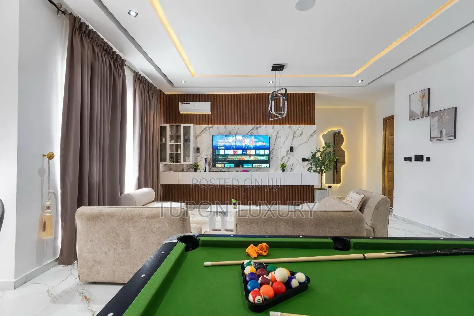 Luxury 2bedroom With Pool, Gym, Snooker Ps5