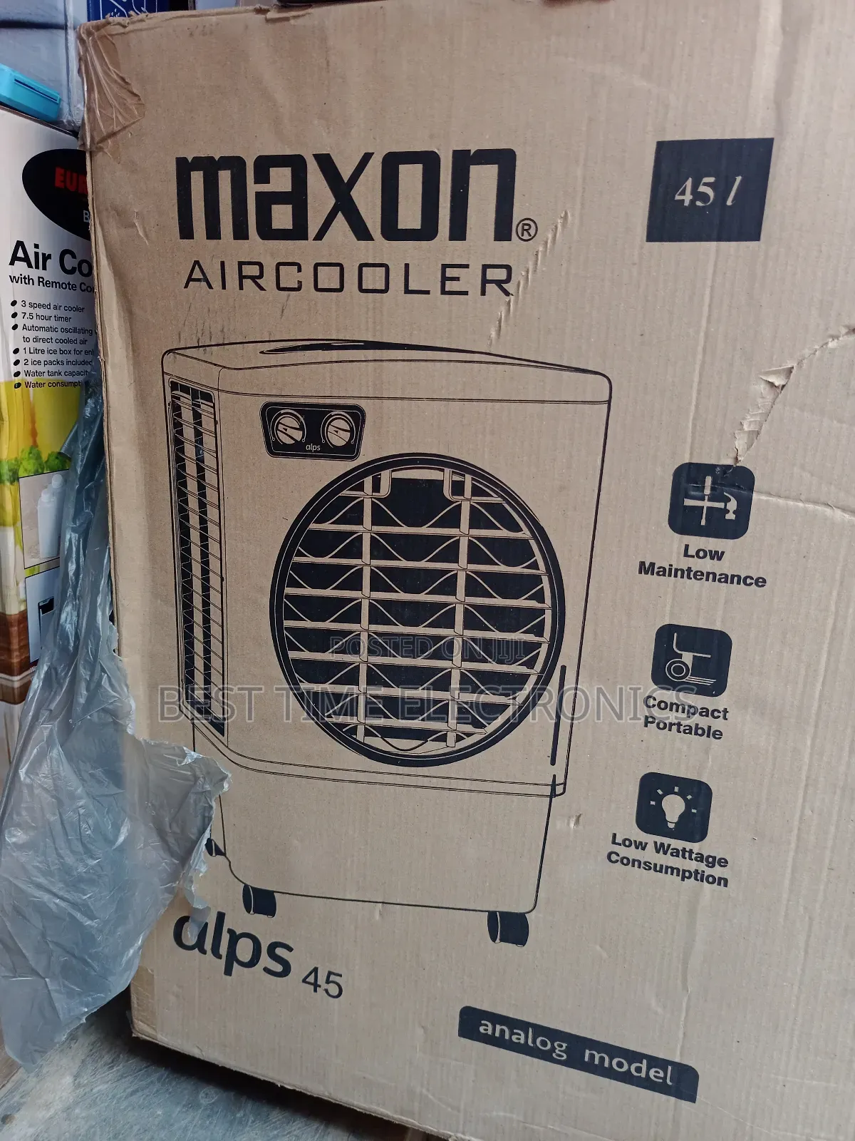 45ltrs Maxon Electrical Aircooler