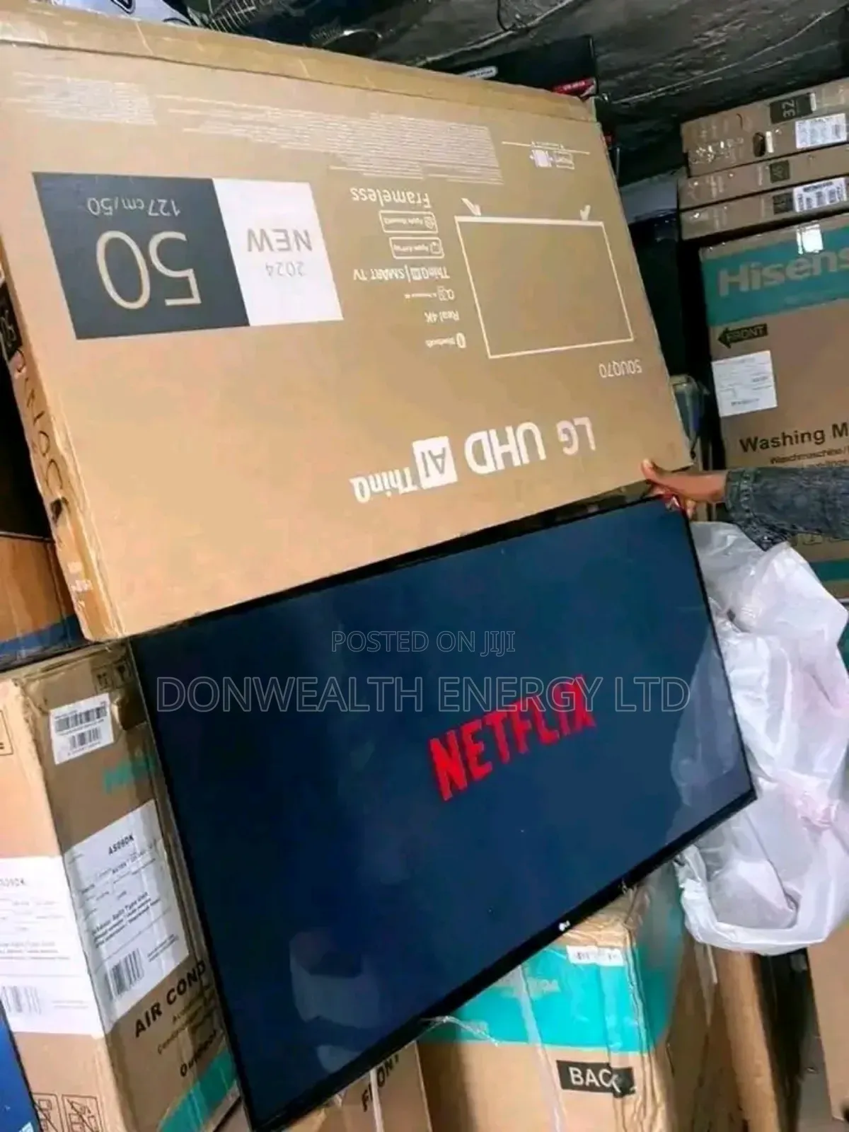 Original 50 Inches Smart Lg Internet Connection Tv
