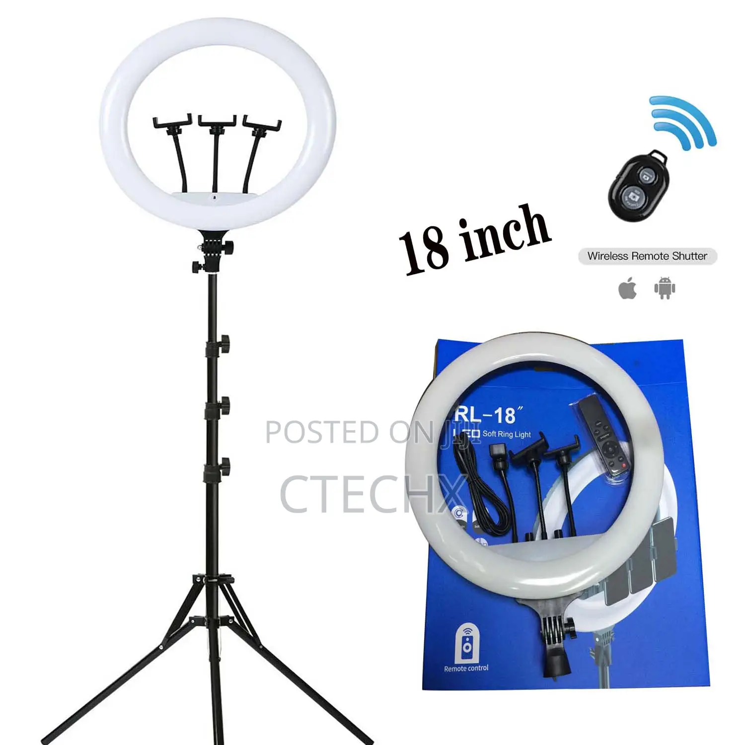 18 Inches Ring Light – 45cm Led Soft Ring Light