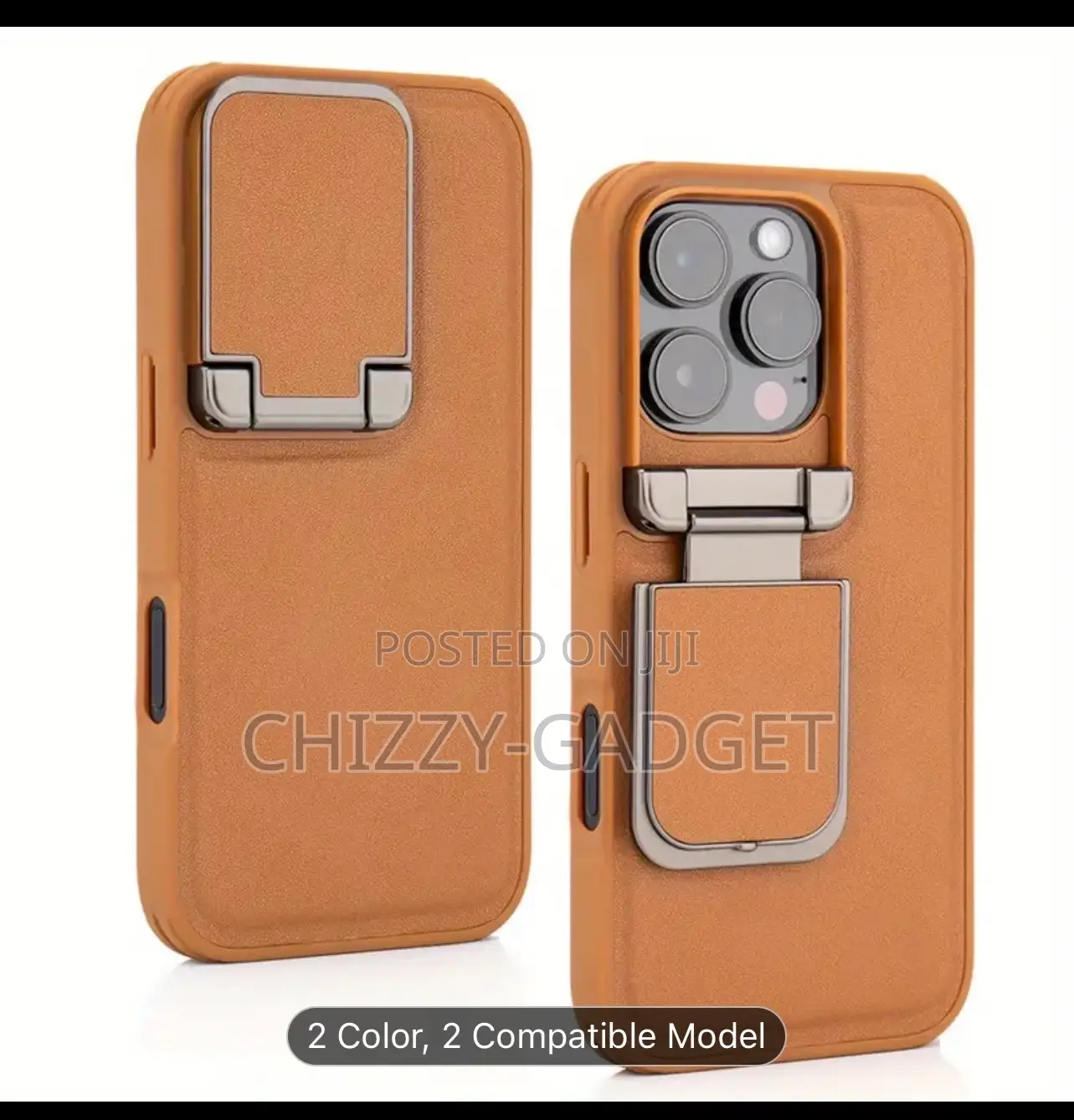Leather Case for iPhone 15pro Max,16 Pro Max Magsafe Stand